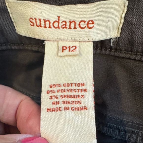 SUNDANCE Petite Grey Embroidered Jeans - Picture 7 of 8